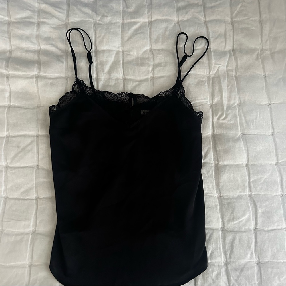 ABERCROMBIE SATIN SLIP TANK TOP